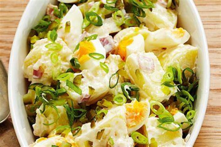 How do you thicken up potato salad?