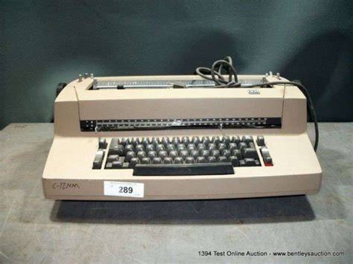 How much does an IBM Selectric II weigh